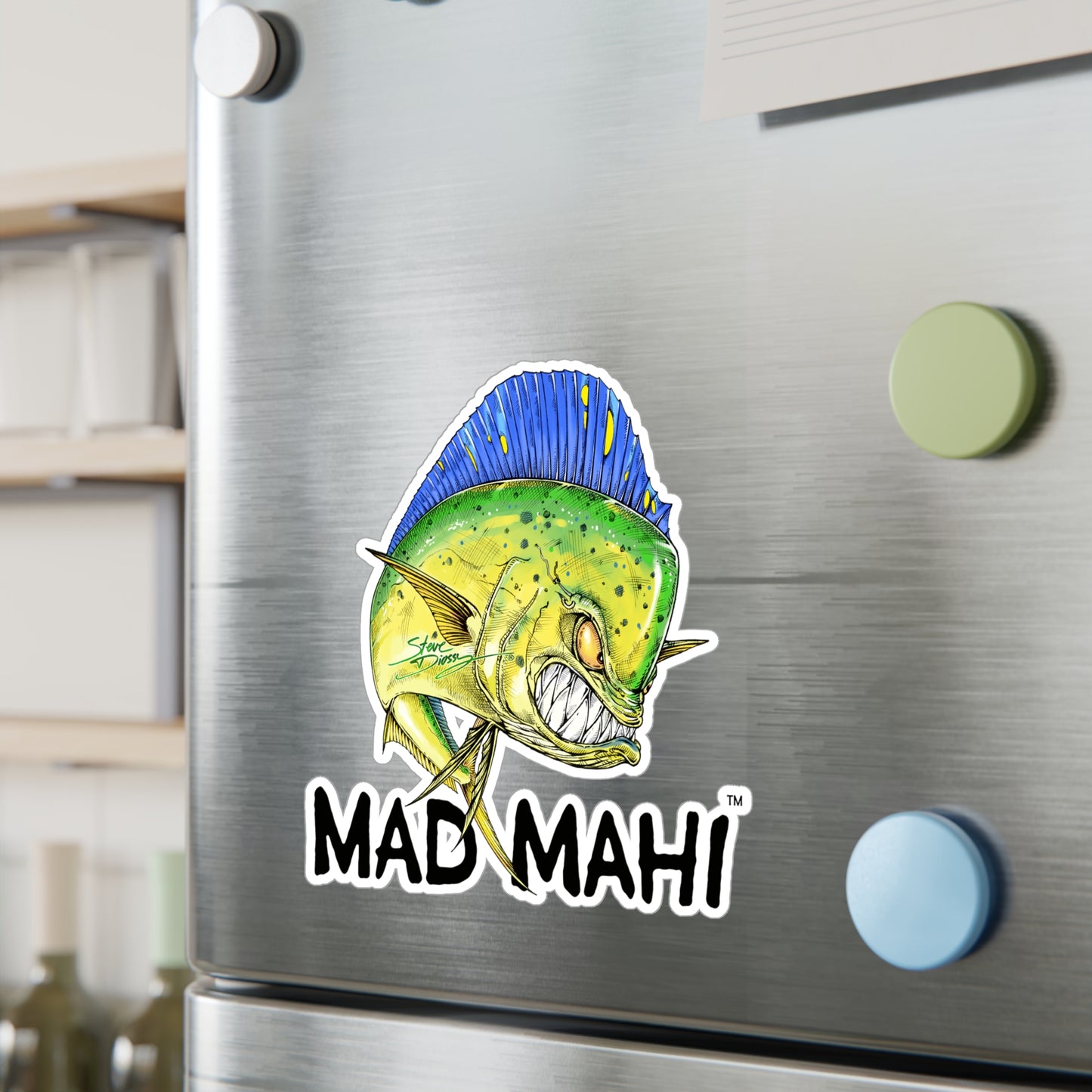 Mad Mahi™ Kiss-Cut Vinyl Decals