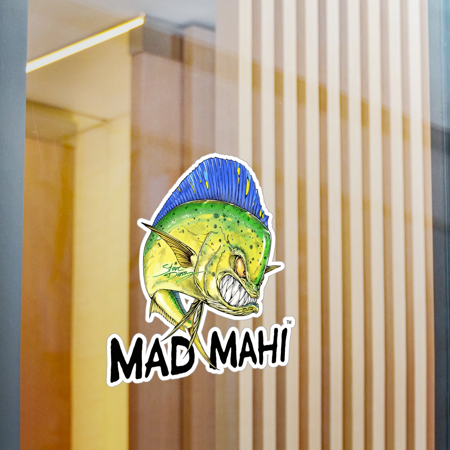 Mad Mahi™ Kiss-Cut Vinyl Decals