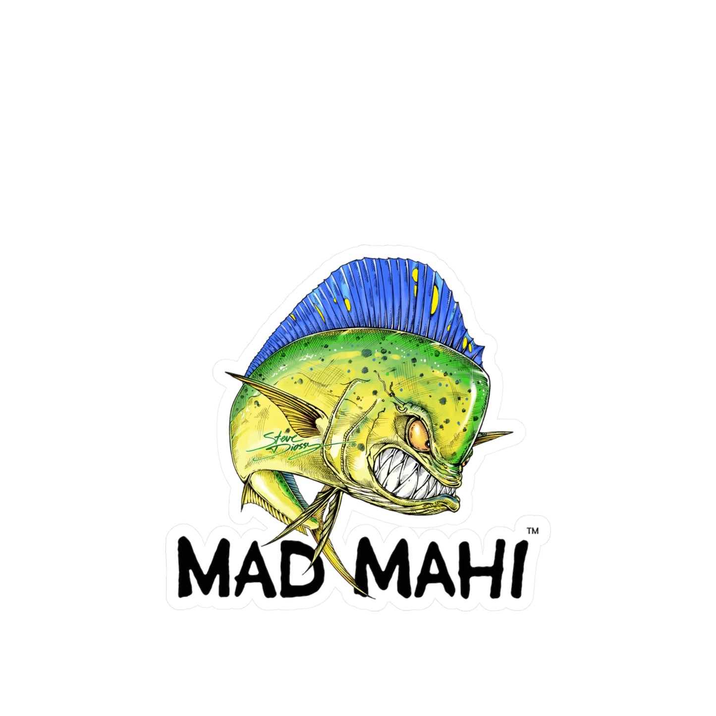 Mad Mahi™ Kiss-Cut Vinyl Decals